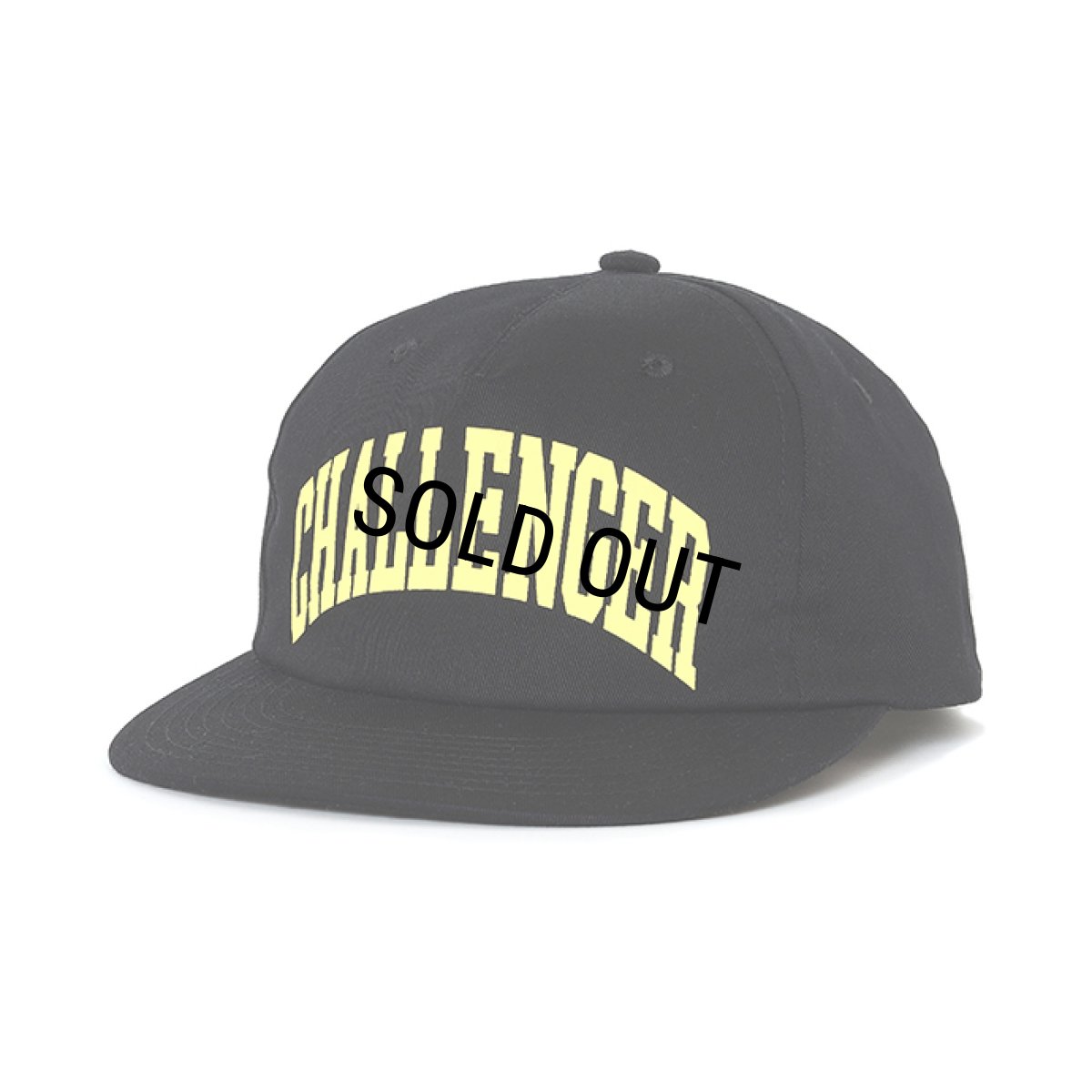 画像1: CHALLENGER/COLLEGE CAP（BLACK）［カレッジキャップ-26秋冬］ (1)