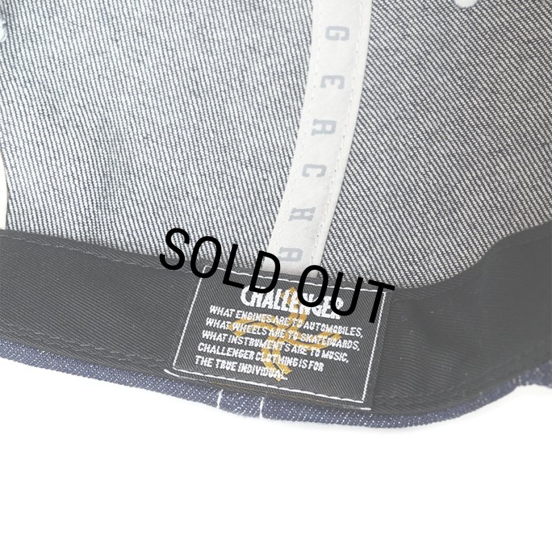 CHALLENGER/DENIM C PATCH CAP（INDIGO）［デニム
