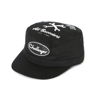 CHALLENGER キャップ　ブラック CHALLENGER/WORK CAP（BLACK）［ワークキャップ-26秋冬］ - JONAS