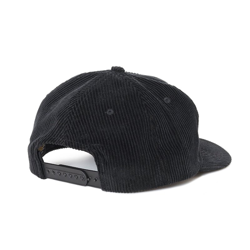 画像2: CHALLENGER/CORDUROY EAGLE CAP（BLACK）［コーデュロイイーグルキャップ-26秋冬］