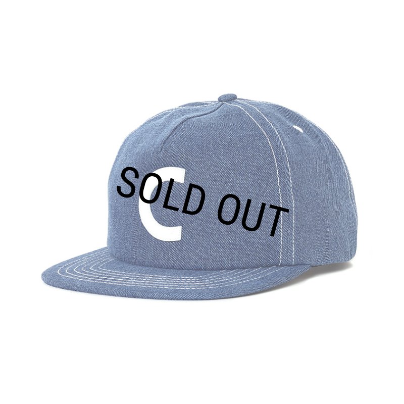 CHALLENGER/DENIM C PATCH CAP（WASHED INDIGO）［デニム