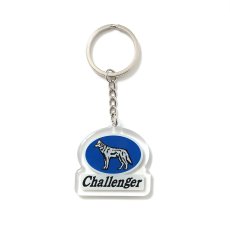 画像1: CHALLENGER/WOLF KEY RING（CLEAR）［ウルフキーリング-26秋冬］ (1)