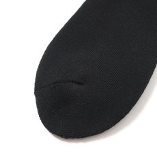 画像3: CHALLENGER/WOLF SOCKS（BLACK）［ウルフソックス-26秋冬］ (3)