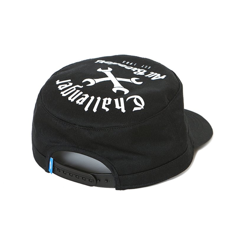 画像2: CHALLENGER/WORK CAP（BLACK）［ワークキャップ-26秋冬］