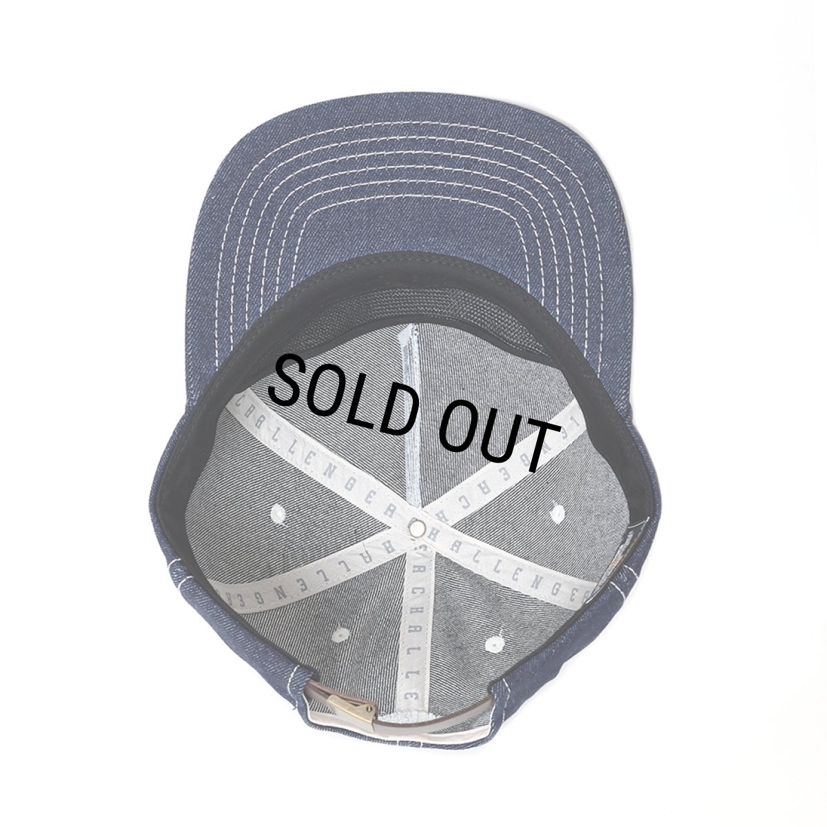 画像3: CHALLENGER/DENIM C PATCH CAP（INDIGO）［デニム"C"パッチキャップ-26秋冬］ (3)