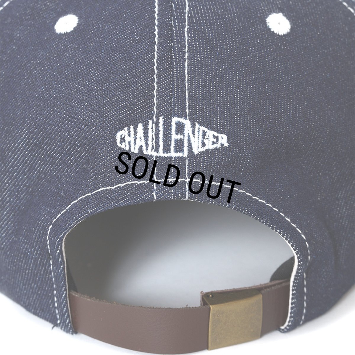 画像5: CHALLENGER/DENIM C PATCH CAP（INDIGO）［デニム"C"パッチキャップ-26秋冬］ (5)