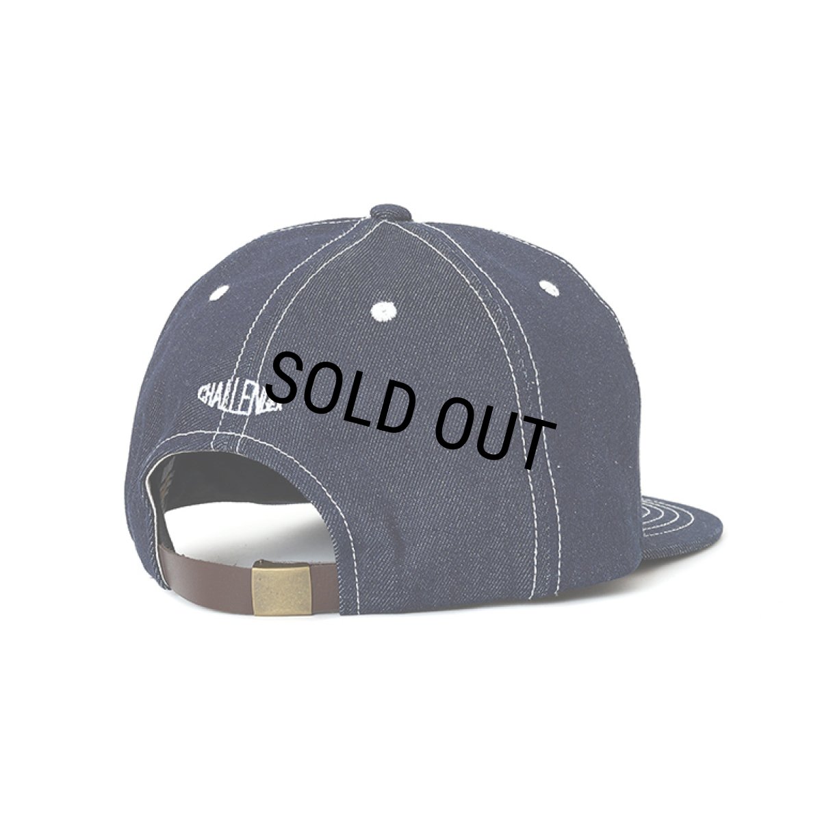 画像2: CHALLENGER/DENIM C PATCH CAP（INDIGO）［デニム"C"パッチキャップ-26秋冬］ (2)