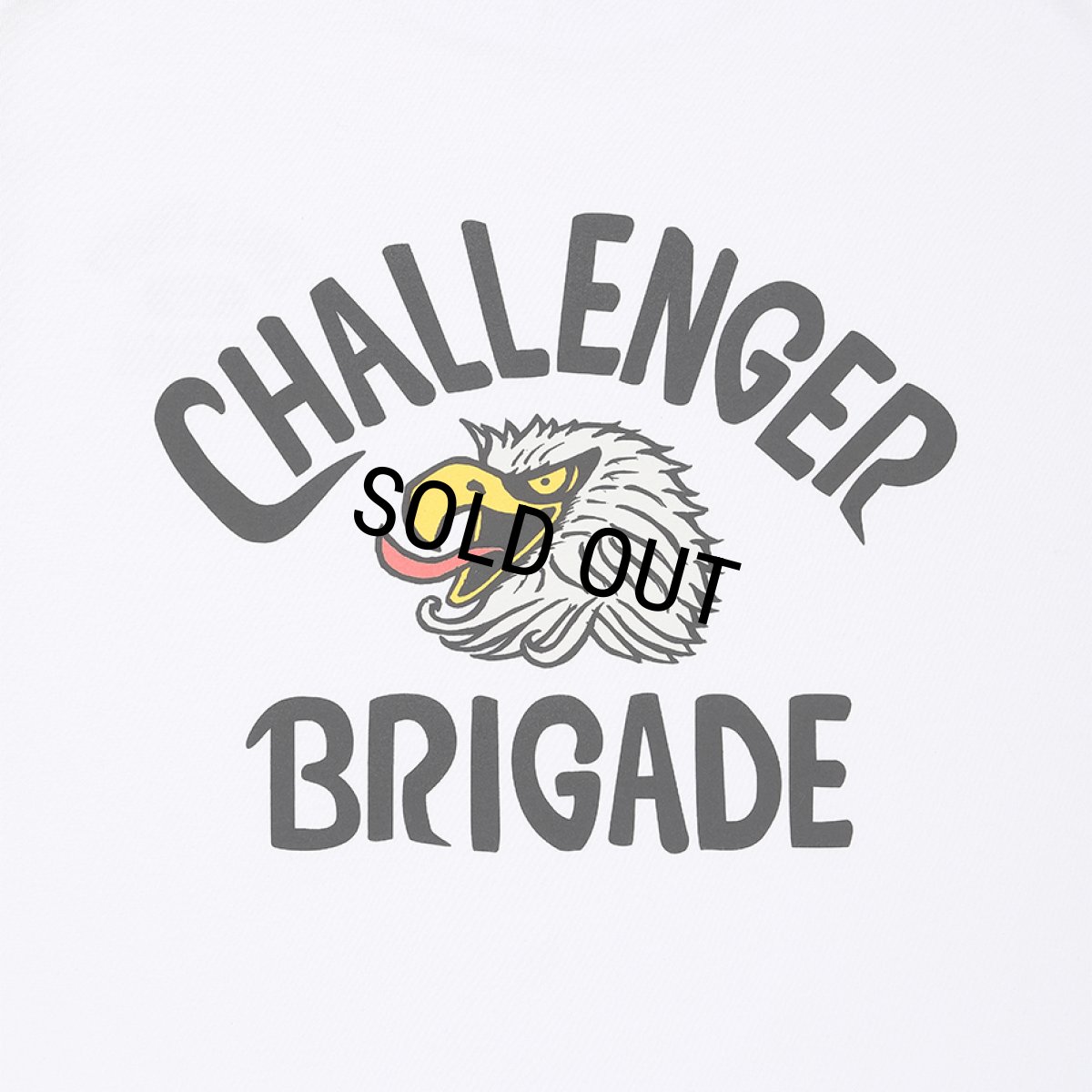 画像4: CHALLENGER/EAGLE TEE（WHITE）［イーグルT-26秋冬］ (4)