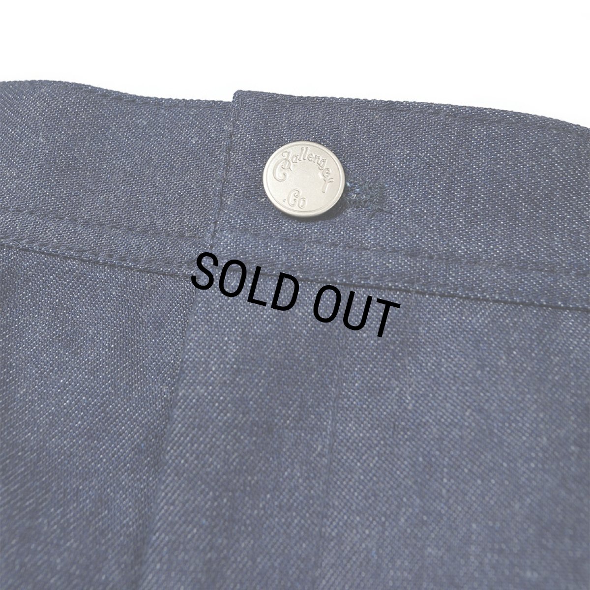 画像4: CHALLENGER/DENIM BAGGY PANTS（INDIGO）［デニムバギーパンツ-26秋冬］ (4)