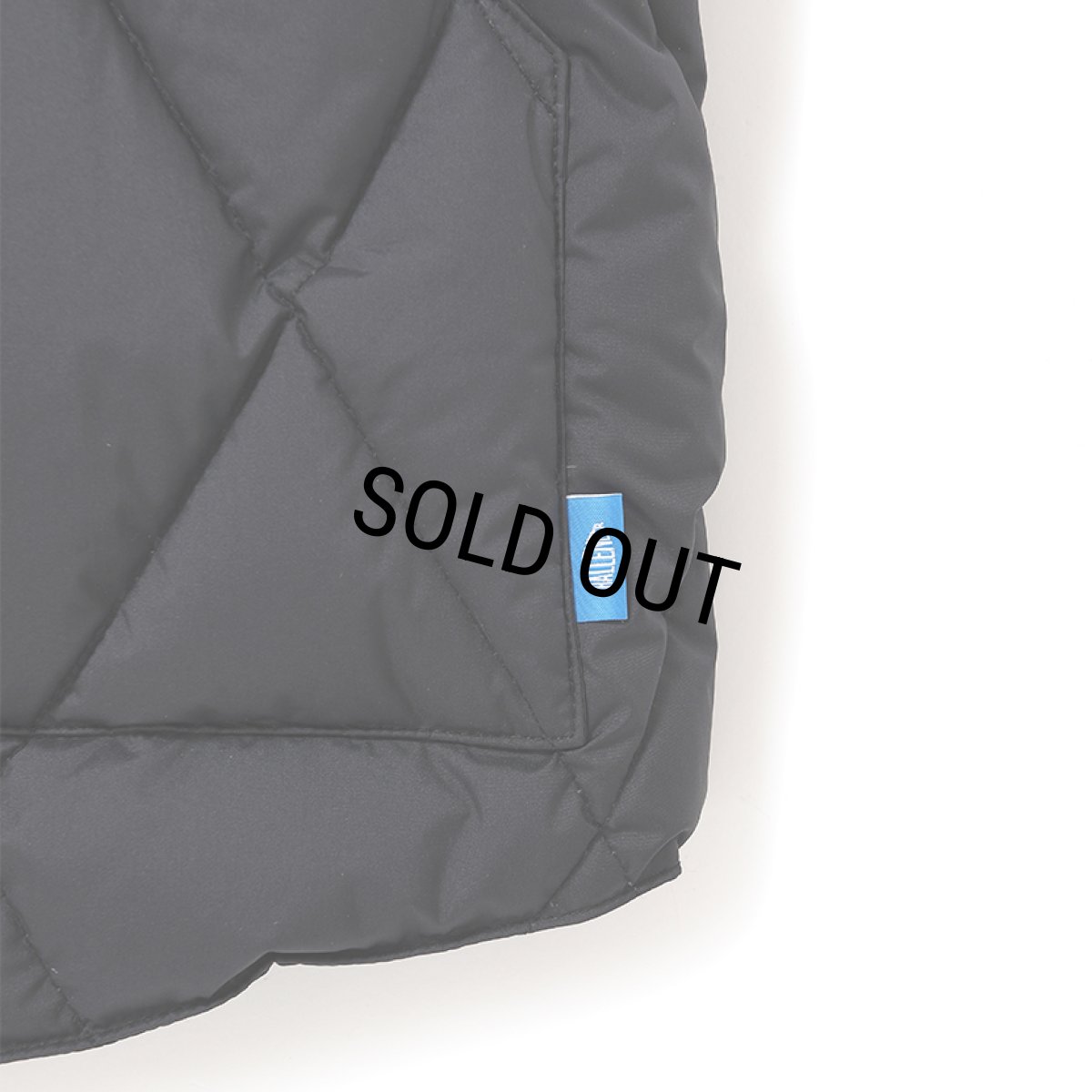 画像8: CHALLENGER/QUILTING DOWN VEST（BLACK）［キルティングダウンベスト-26秋冬］ (8)