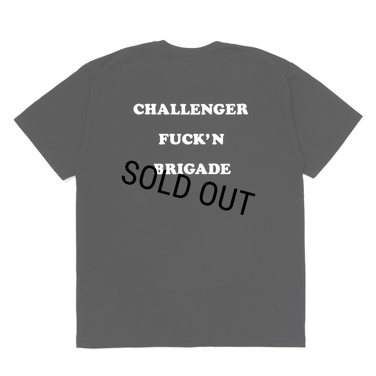 画像2: CHALLENGER/80's TEE（BLACK）［80's T-26秋冬］ (2)