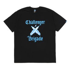 画像1: CHALLENGER/SPARK TEE（BLACK）［スパークT-26秋冬］ (1)