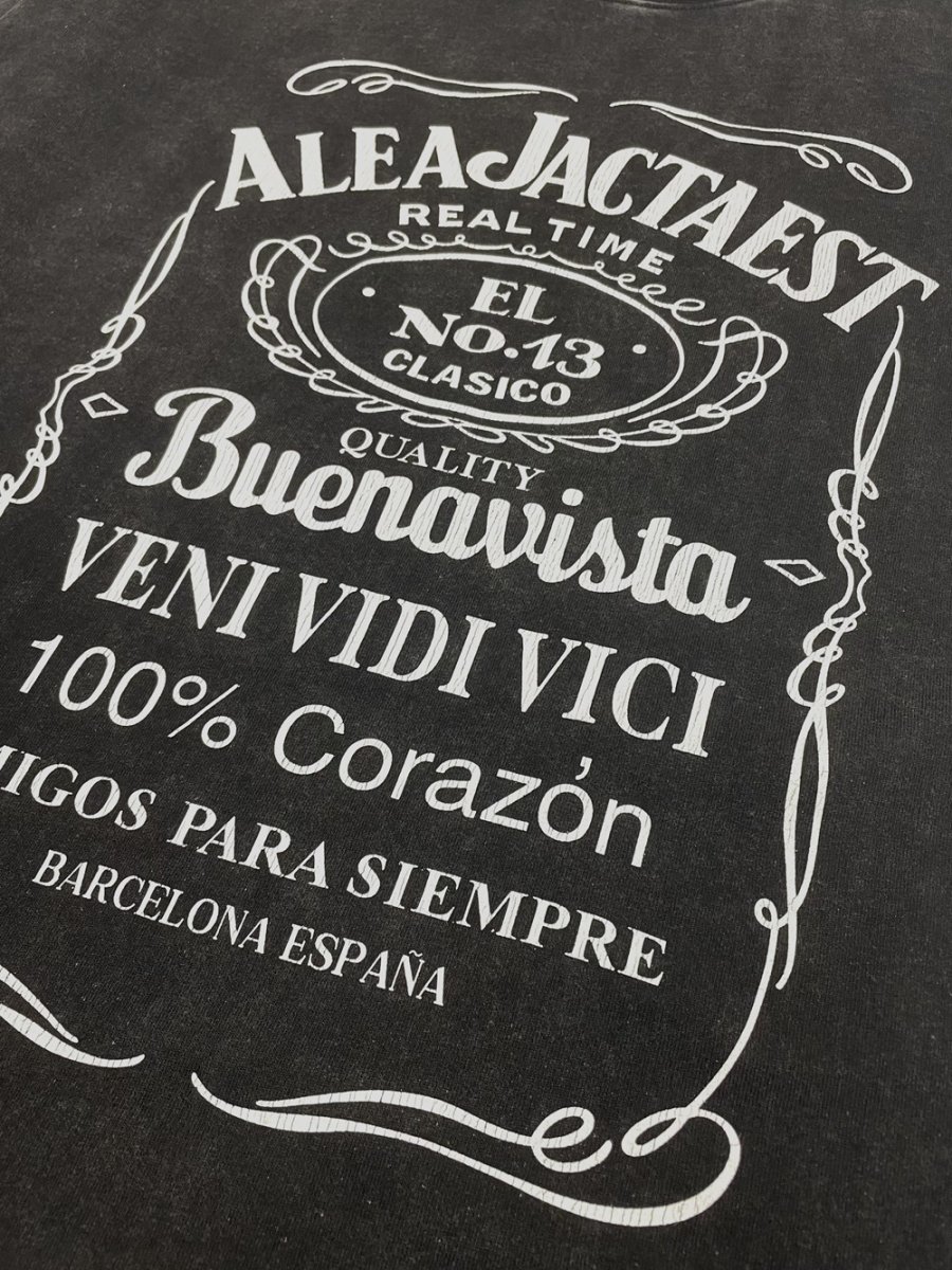 画像2: BUENA VISTA/AJE pigment tee（BLACK）［ピグメントT-26春夏］ (2)