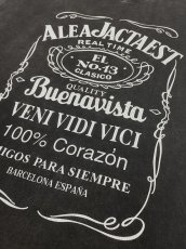 画像2: BUENA VISTA/AJE pigment tee（BLACK）［ピグメントT-26春夏］ (2)