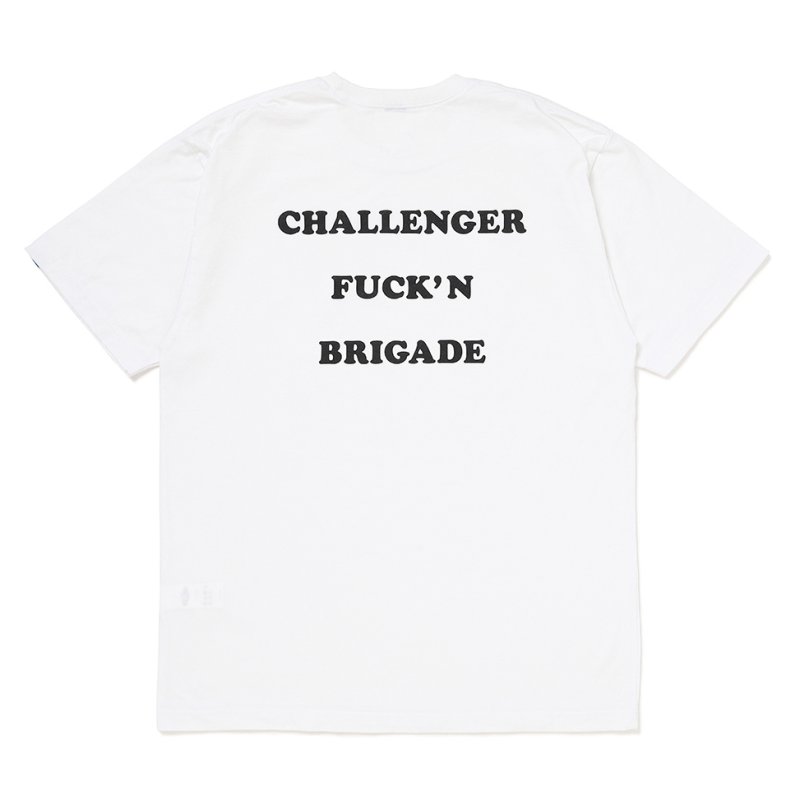画像2: CHALLENGER/80's TEE（WHITE）［80's T-26秋冬］
