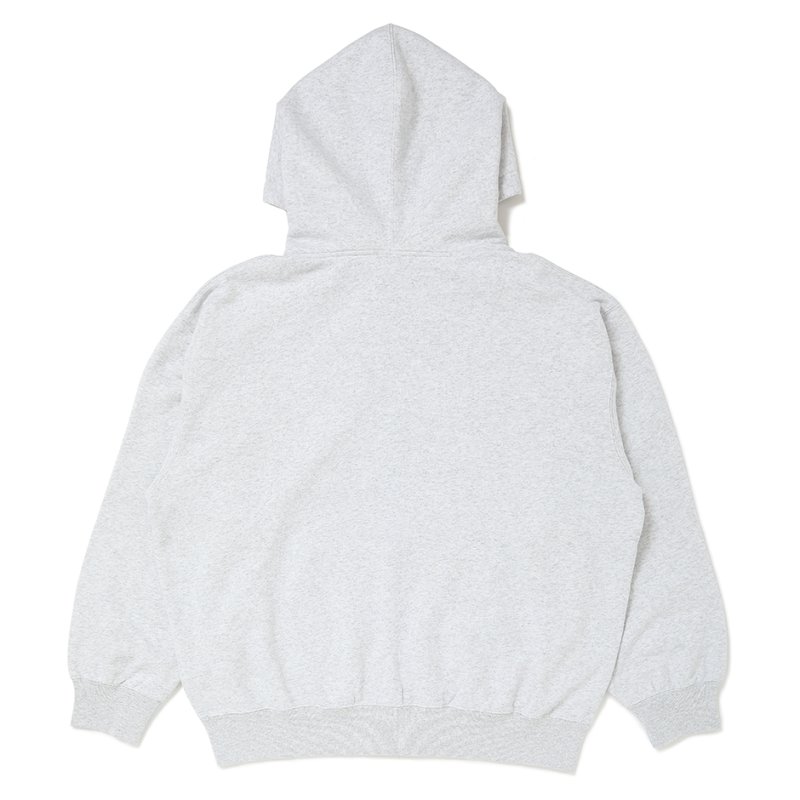 画像2: CHALLENGER/WOLF ZIP HOODIE（GRAY）［ウルフジップフーディー-26秋冬］