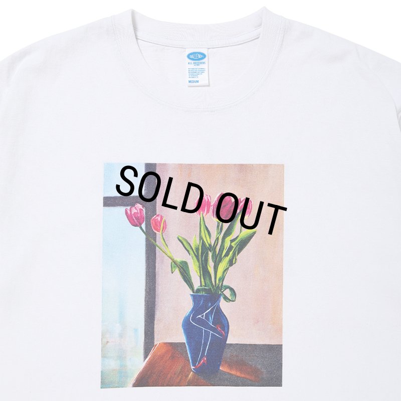 CHALLENGER/TULIP TEE（WHITE）［チューリップT-26秋冬］ - JONAS
