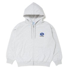 画像1: CHALLENGER/WOLF ZIP HOODIE（GRAY）［ウルフジップフーディー-26秋冬］ (1)