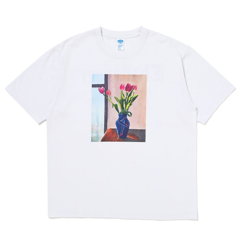 画像1: CHALLENGER/TULIP TEE（WHITE）［チューリップT-26秋冬］