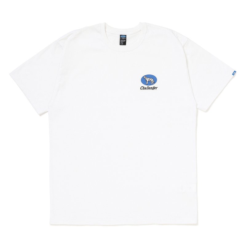画像1: CHALLENGER/WOLF TEE（WHITE）［ウルフT-26秋冬］