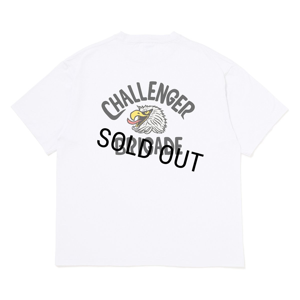 画像1: CHALLENGER/EAGLE TEE（WHITE）［イーグルT-26秋冬］ (1)