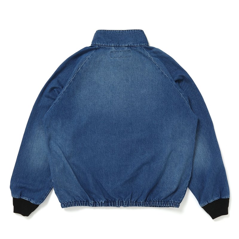 画像2: CHALLENGER/WASHED DENIM SWING TOP（WASHED INDIGO）［ウォッシュドデニムスウィングトップ-26秋冬］