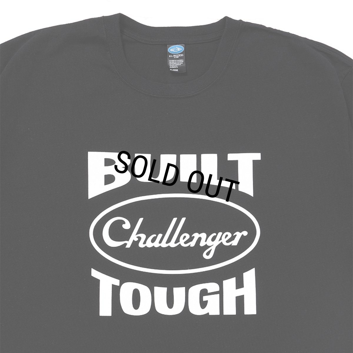 画像3: CHALLENGER/80's TEE（BLACK）［80's T-26秋冬］ (3)
