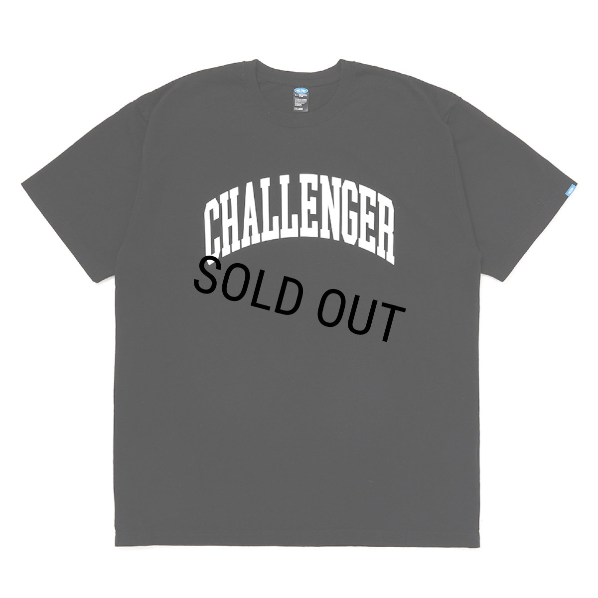 画像1: CHALLENGER/COLLEGE TEE（BLACK）［カレッジT-26秋冬］ (1)