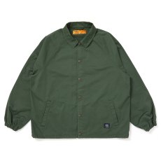 画像1: CHALLENGER/COACH SHIRT（OLIVE）［コーチシャツ-26秋冬］ (1)