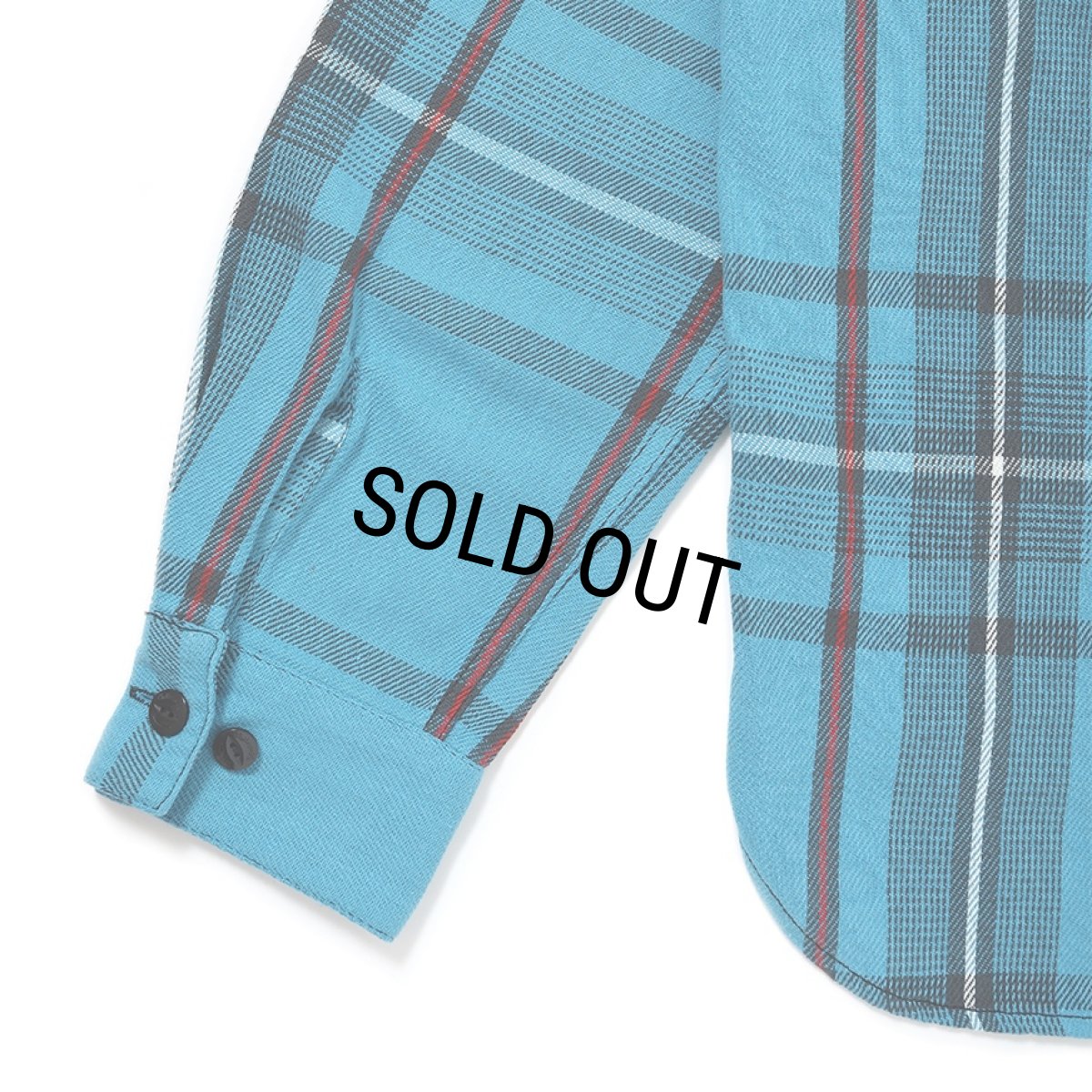 画像6: CHALLENGER/CLASSIC PLAID SHIRT（TURQUOISE）［クラシックチェックシャツ-26秋冬］ (6)
