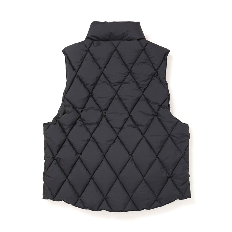 画像2: CHALLENGER/QUILTING DOWN VEST（BLACK）［キルティングダウンベスト-26秋冬］