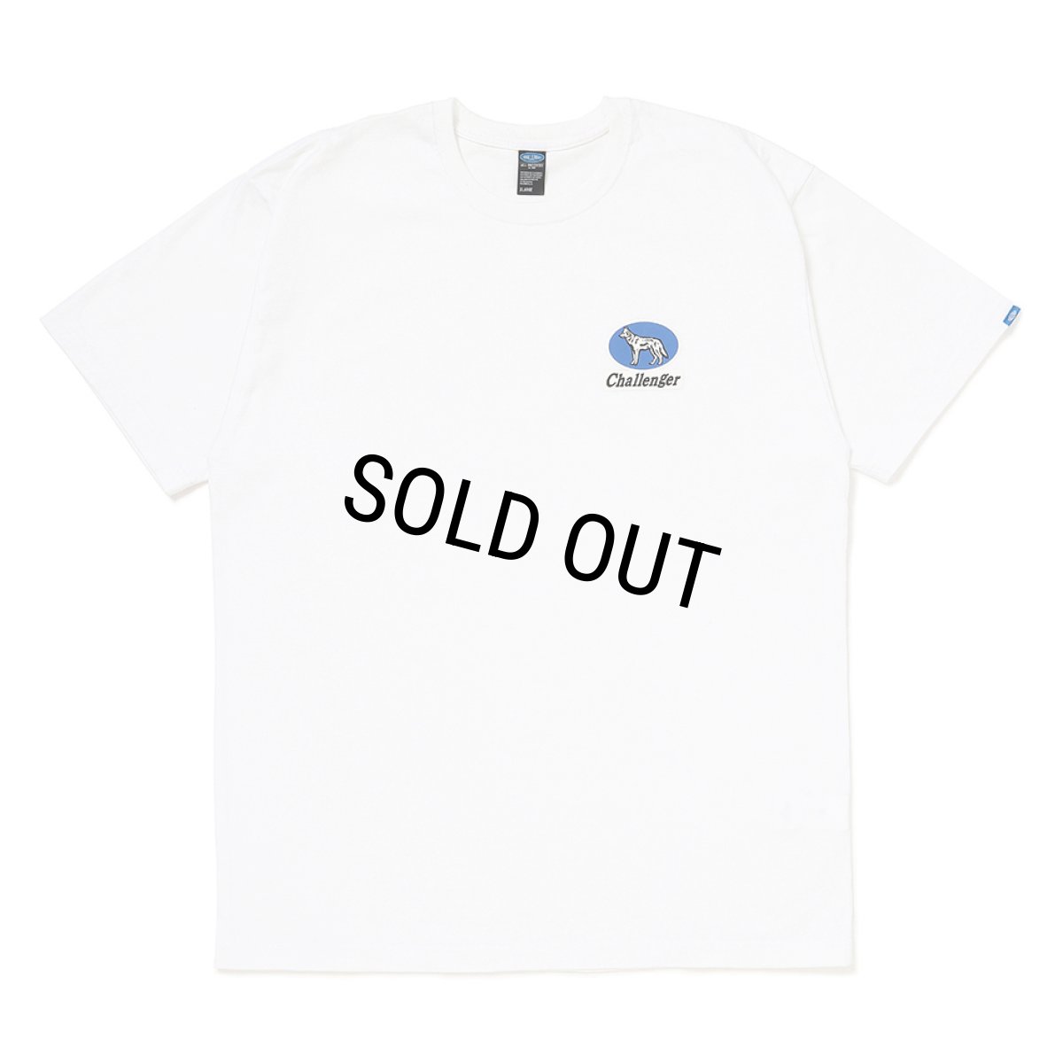 画像1: CHALLENGER/WOLF TEE（WHITE）［ウルフT-26秋冬］ (1)