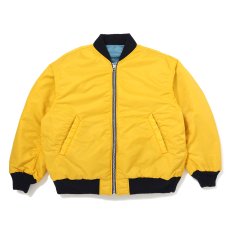 画像8: CHALLENGER/REVERSIBLE MA-1 JACKET（BLUE GRAY/YELLOW）［リバーシブルMA-1 JKT-26秋冬］ (8)