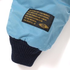 画像5: CHALLENGER/REVERSIBLE MA-1 JACKET（BLUE GRAY/YELLOW）［リバーシブルMA-1 JKT-26秋冬］ (5)