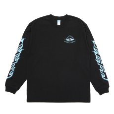 画像1: CHALLENGER/L/S FLAME TEE（BLACK）［フレイム長袖T-26秋冬］ (1)