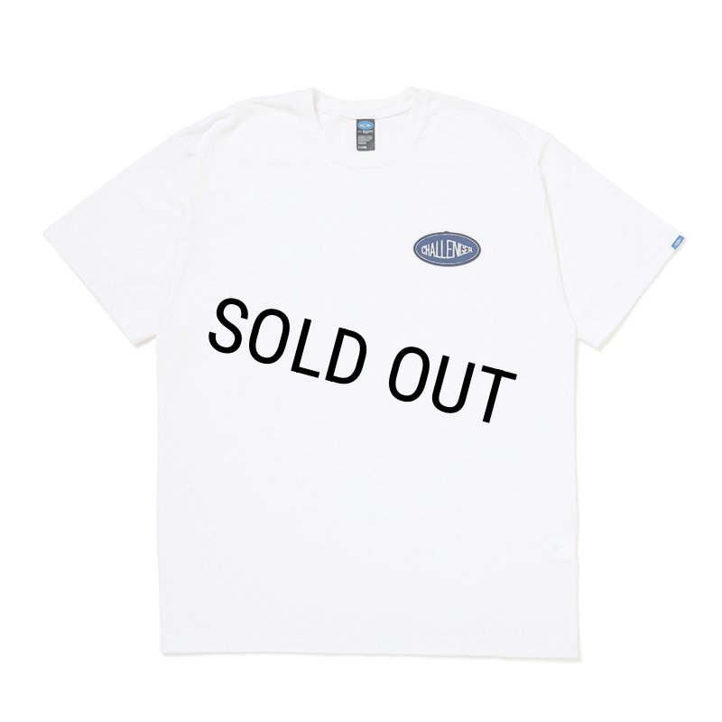 CHALLENGER/LOGO PATCH TEE（WHITE）［ロゴパッチT-26秋冬］ - JONAS