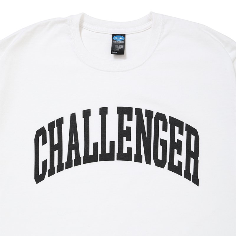 画像3: CHALLENGER/COLLEGE TEE（WHITE）［カレッジT-26秋冬］