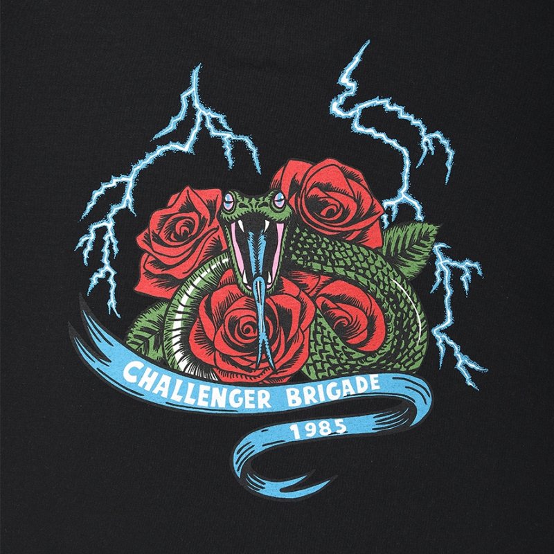 画像3: CHALLENGER/SNAKE TEE（BLACK）［スネークT-26秋冬］