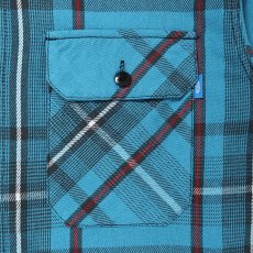 画像5: CHALLENGER/CLASSIC PLAID SHIRT（TURQUOISE）［クラシックチェックシャツ-26秋冬］ (5)