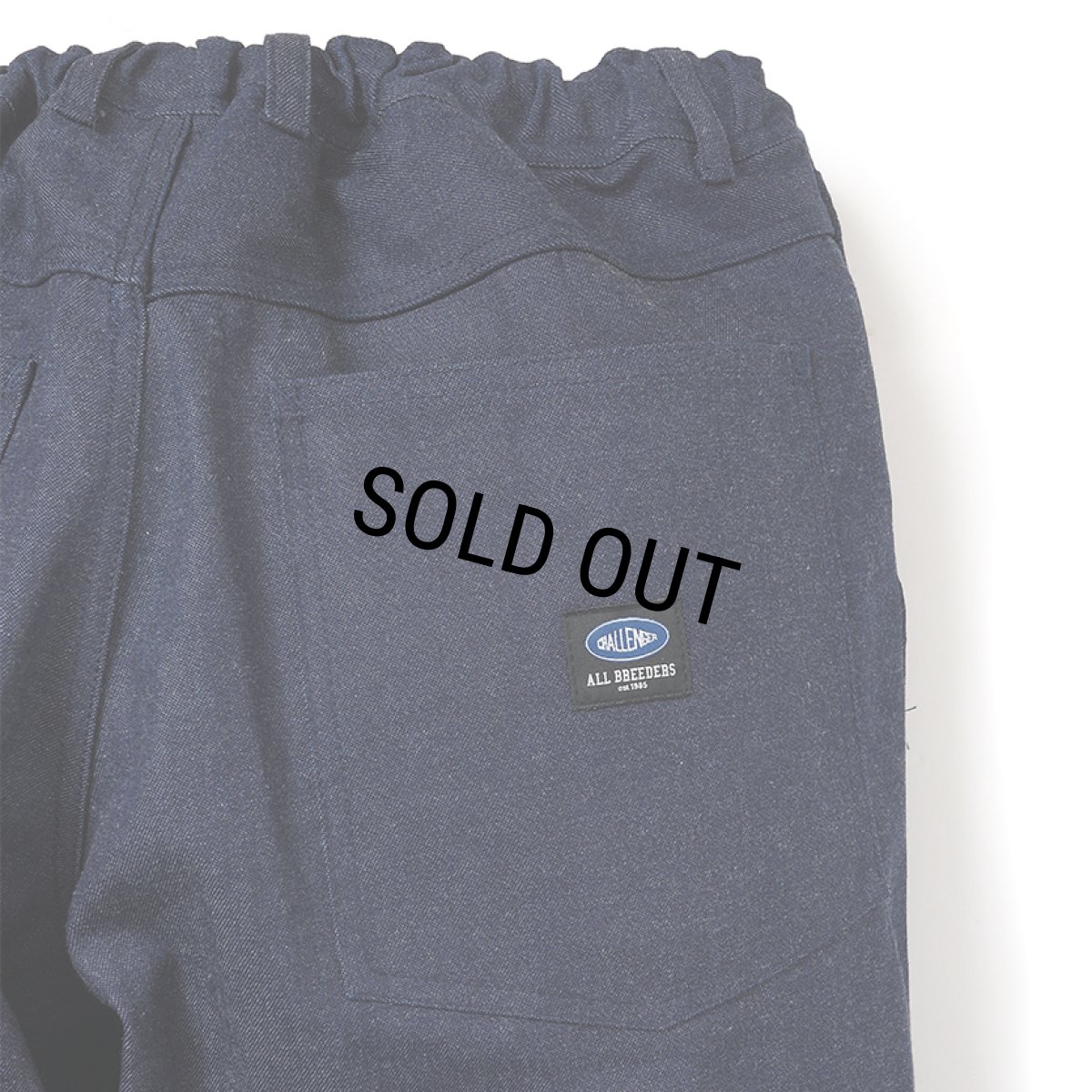 画像7: CHALLENGER/DENIM BAGGY PANTS（INDIGO）［デニムバギーパンツ-26秋冬］ (7)