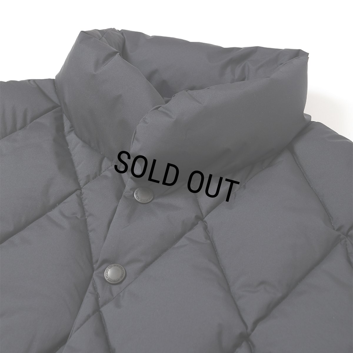 画像4: CHALLENGER/QUILTING DOWN VEST（BLACK）［キルティングダウンベスト-26秋冬］ (4)