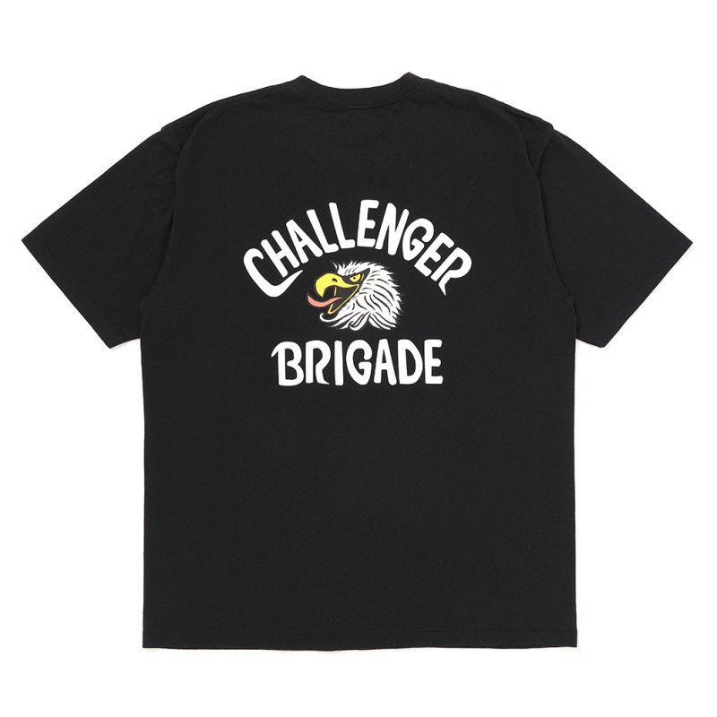 画像2: CHALLENGER/EAGLE TEE（BLACK）［イーグルT-26秋冬］