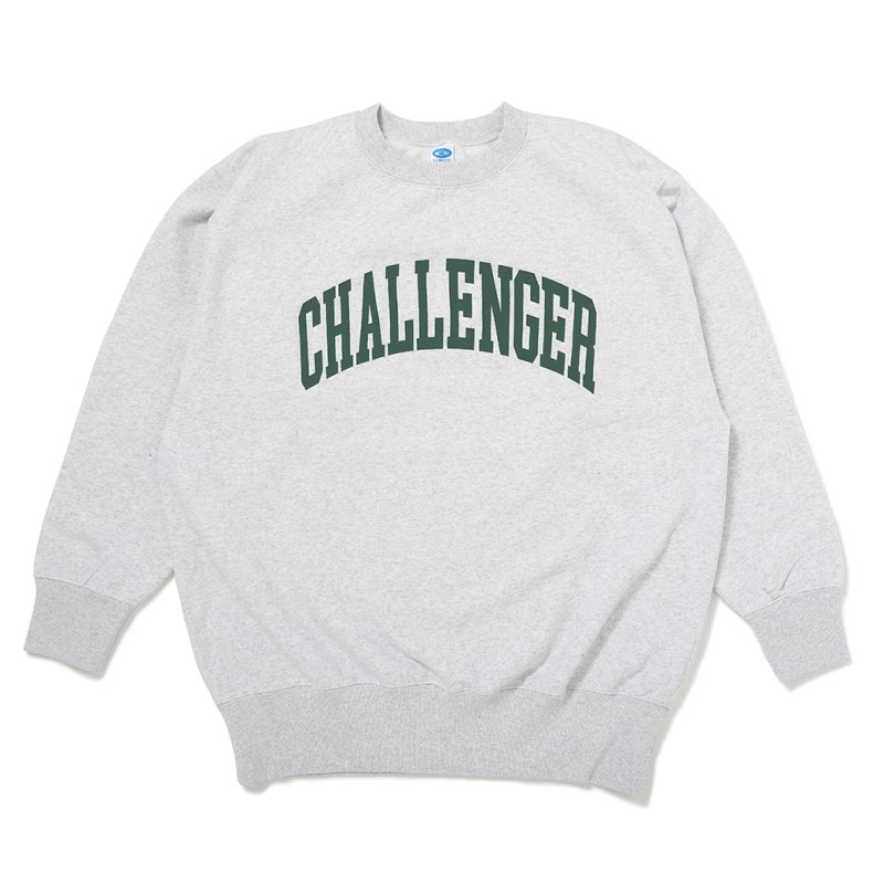 画像1: CHALLENGER/COLLEGE C/N SWEAT（GRAY）［カレッジスウェット-26秋冬］