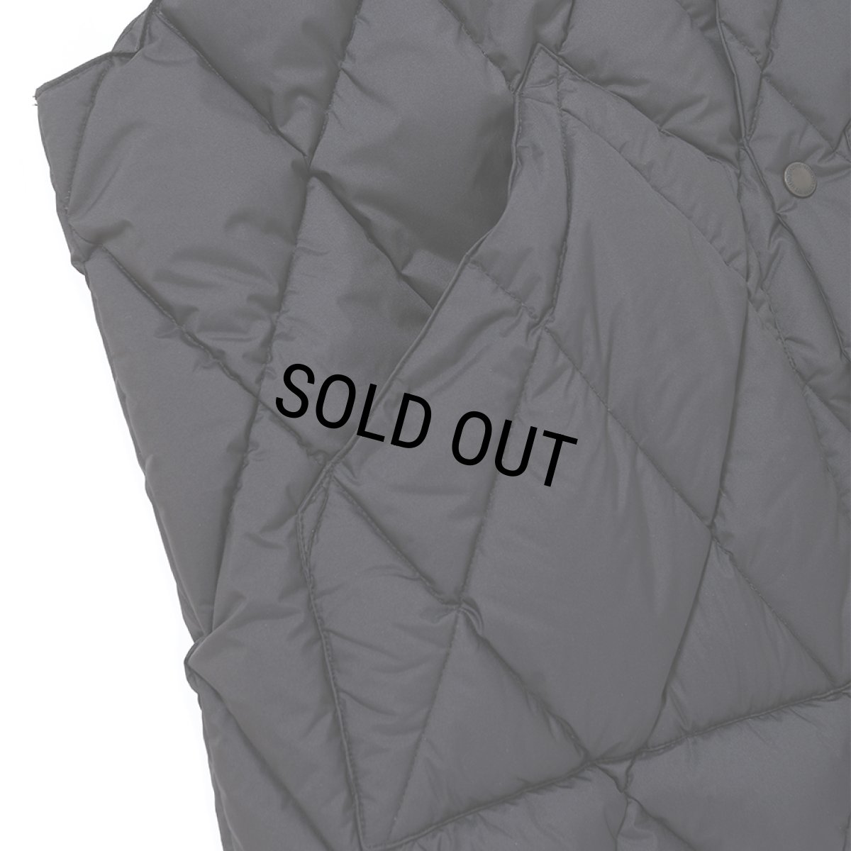 画像7: CHALLENGER/QUILTING DOWN VEST（BLACK）［キルティングダウンベスト-26秋冬］ (7)