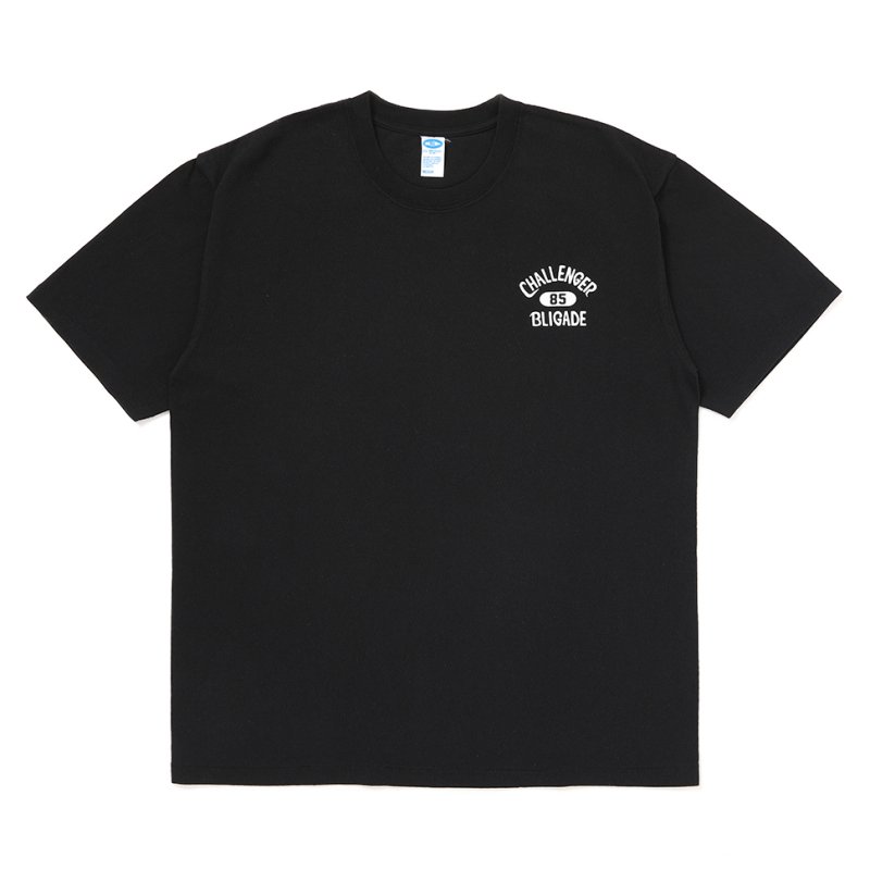 画像1: CHALLENGER/EAGLE TEE（BLACK）［イーグルT-26秋冬］