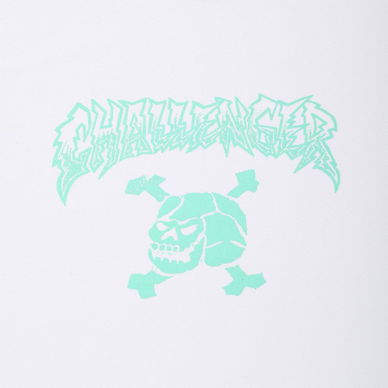 画像3: CHALLENGER/SKULL TEE（WHITE）［スカルT-26秋冬］