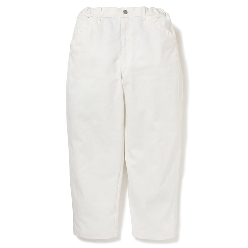 画像1: CHALLENGER/DENIM BAGGY PANTS（OFF WHITE）［デニムバギーパンツ-26秋冬］