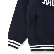 画像5: CHALLENGER/LOGO MELTON STADIUM JACKET（NAVY）［ロゴメルトンスタジャン-26秋冬］ (5)