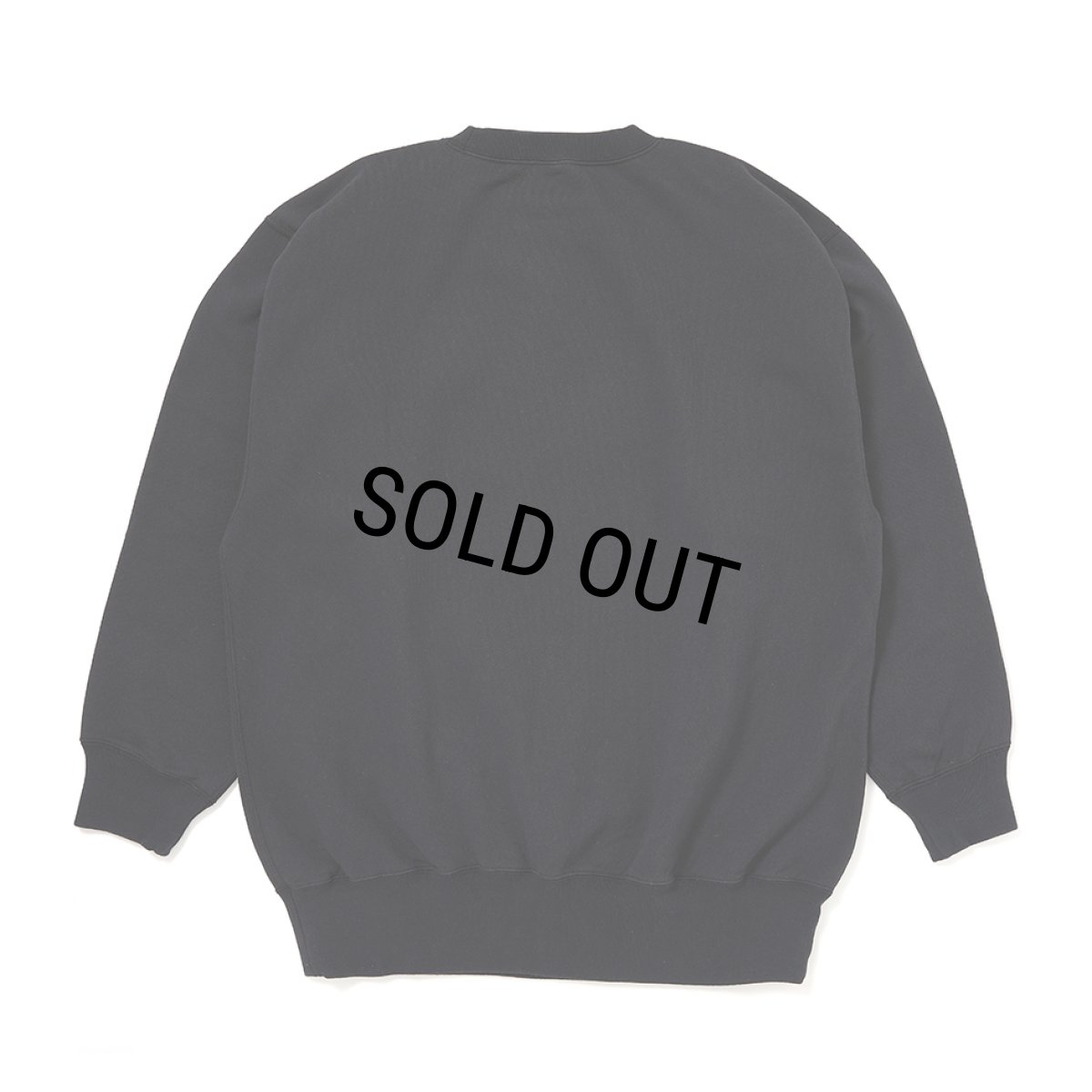 画像2: CHALLENGER/C/N LOGO PATCH SWEAT（BLACK）［ロゴパッチスウェット-26秋冬］ (2)