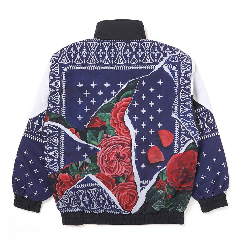 画像2: CHALLENGER/BANDANA 80'S JACKET（NAVY）［バンダナ80'S JKT-25秋冬］